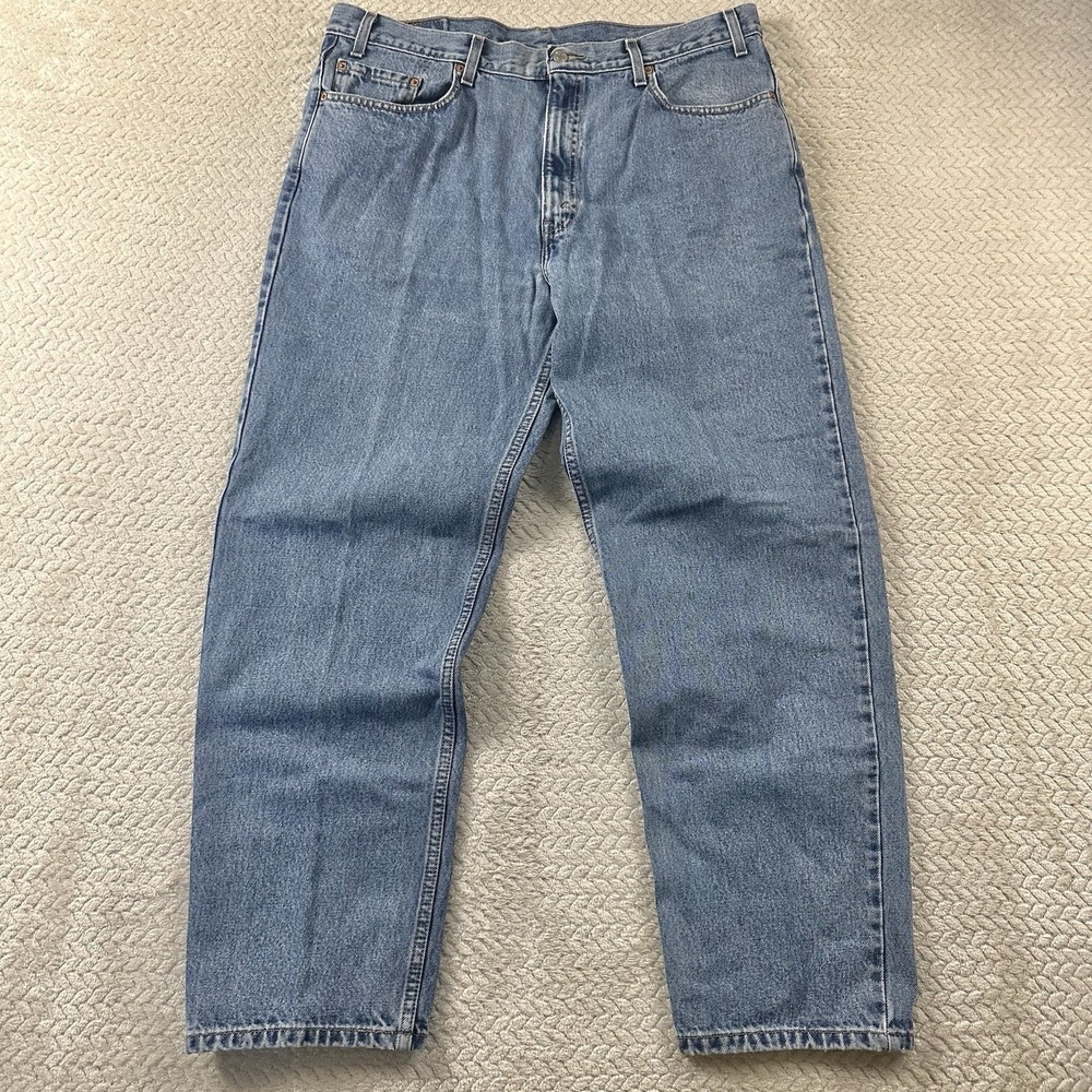 VTG Levis 550 Jeans Mens 40x32 Blue 90s‎ Relaxed Denim Y2K Grunge western Work